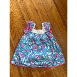Lilly Pulitzer 20th anniversary dress 12m pink blue